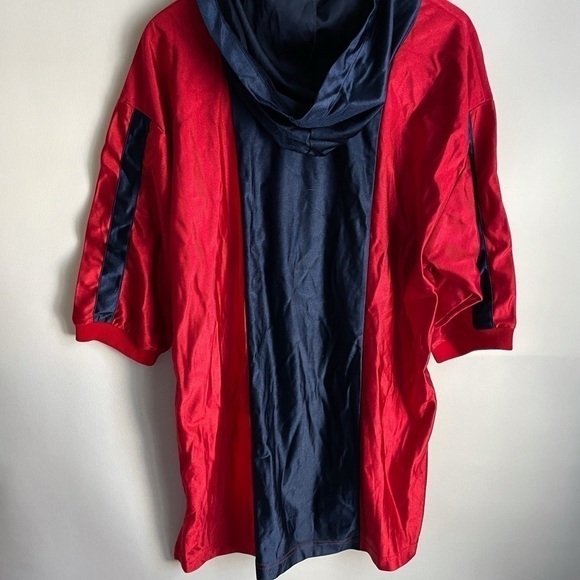 VTG 90s Nike Swoosh Pullover Satin Color Block - Picture 5 of 5